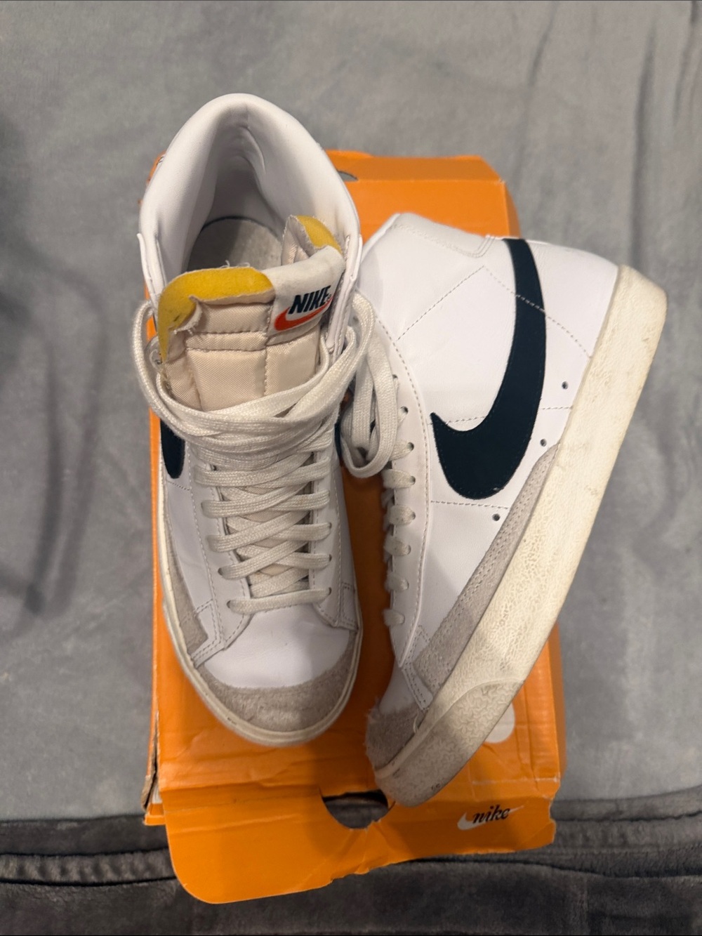 Nike Blazer Mid 77 vintage-black white